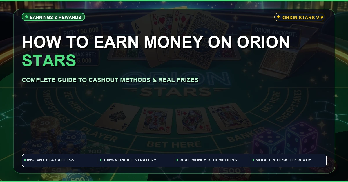 How to earn money on Orion Stars | Beginner Money Guide