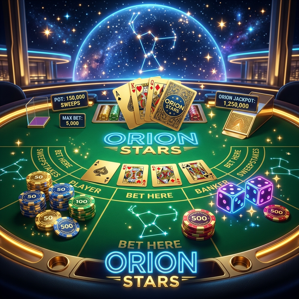 Orion Stars Sweepstakes Table Games